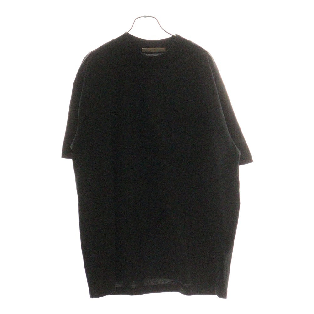 ESSENTIALS FEAR OF GOD(エッセンシャル フィアオブゴッド) LOGO PRINT T-SHIRTS 両面ロゴプリント半袖カットソー 半袖Tシャツ ブラック