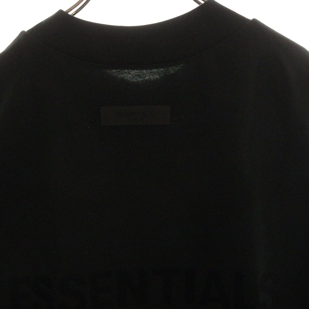 ESSENTIALS FEAR OF GOD(エッセンシャル フィアオブゴッド) LOGO PRINT T-SHIRTS 両面ロゴプリント半袖カットソー 半袖Tシャツ ブラック