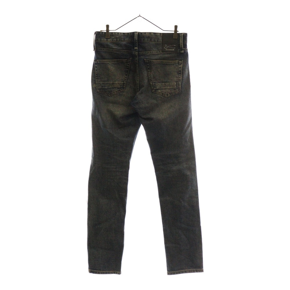DENHAM(デンハム) RAZOR SLIM FIT ダメージ加工 ストレートデニムパンツ インディゴ 3114313