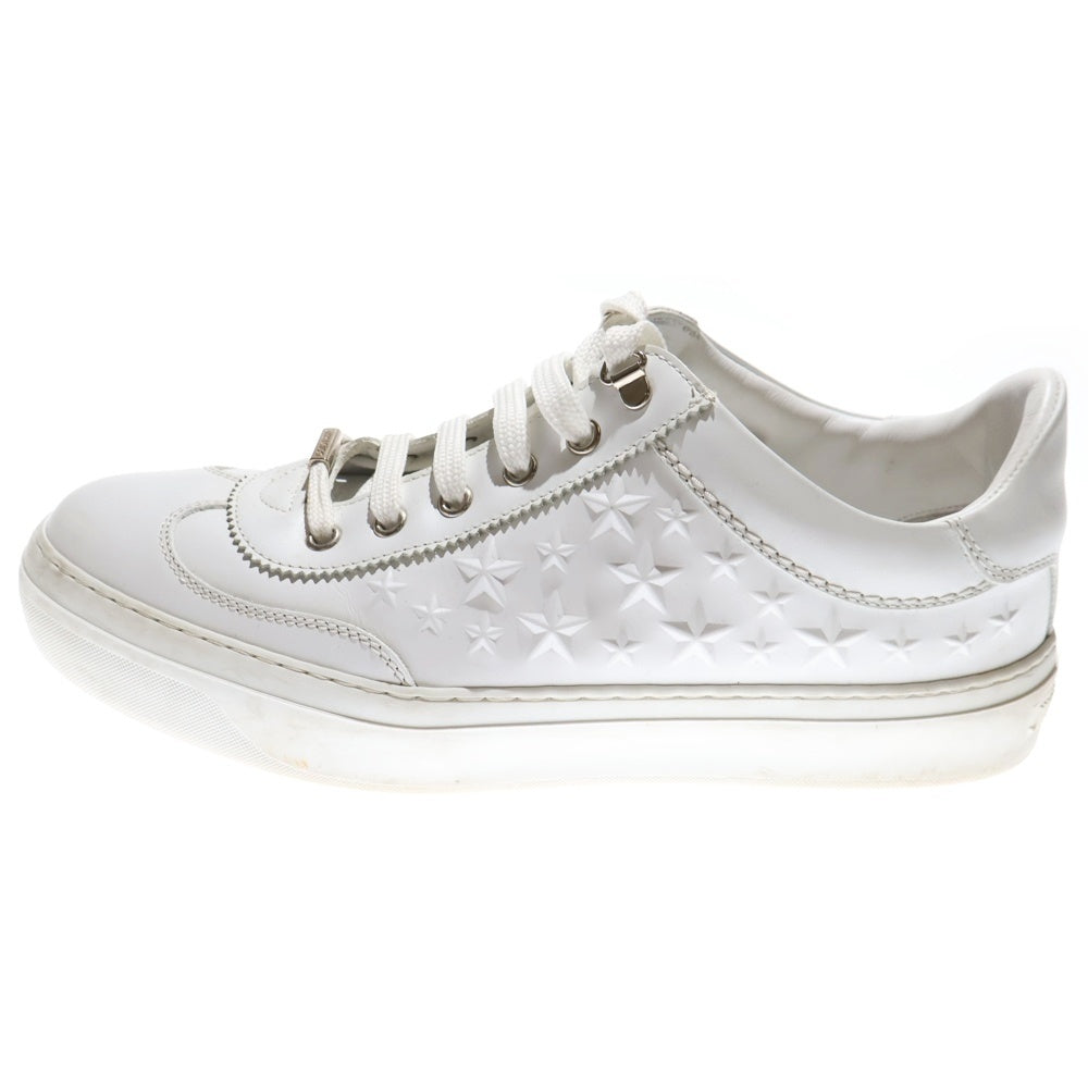 JIMMY CHOO(ジミーチュウ) スタースタッズ ローカットスニーカー ホワイト