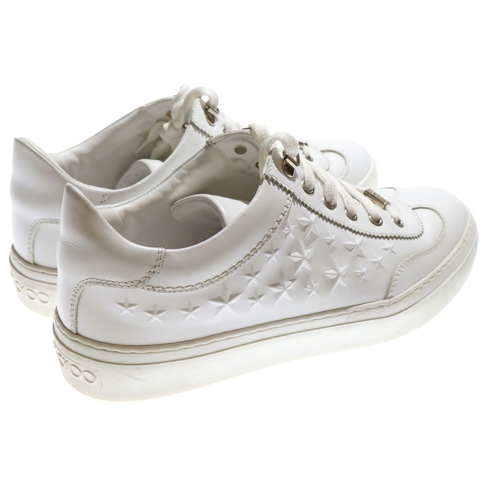 JIMMY CHOO(ジミーチュウ) スタースタッズ ローカットスニーカー ホワイト