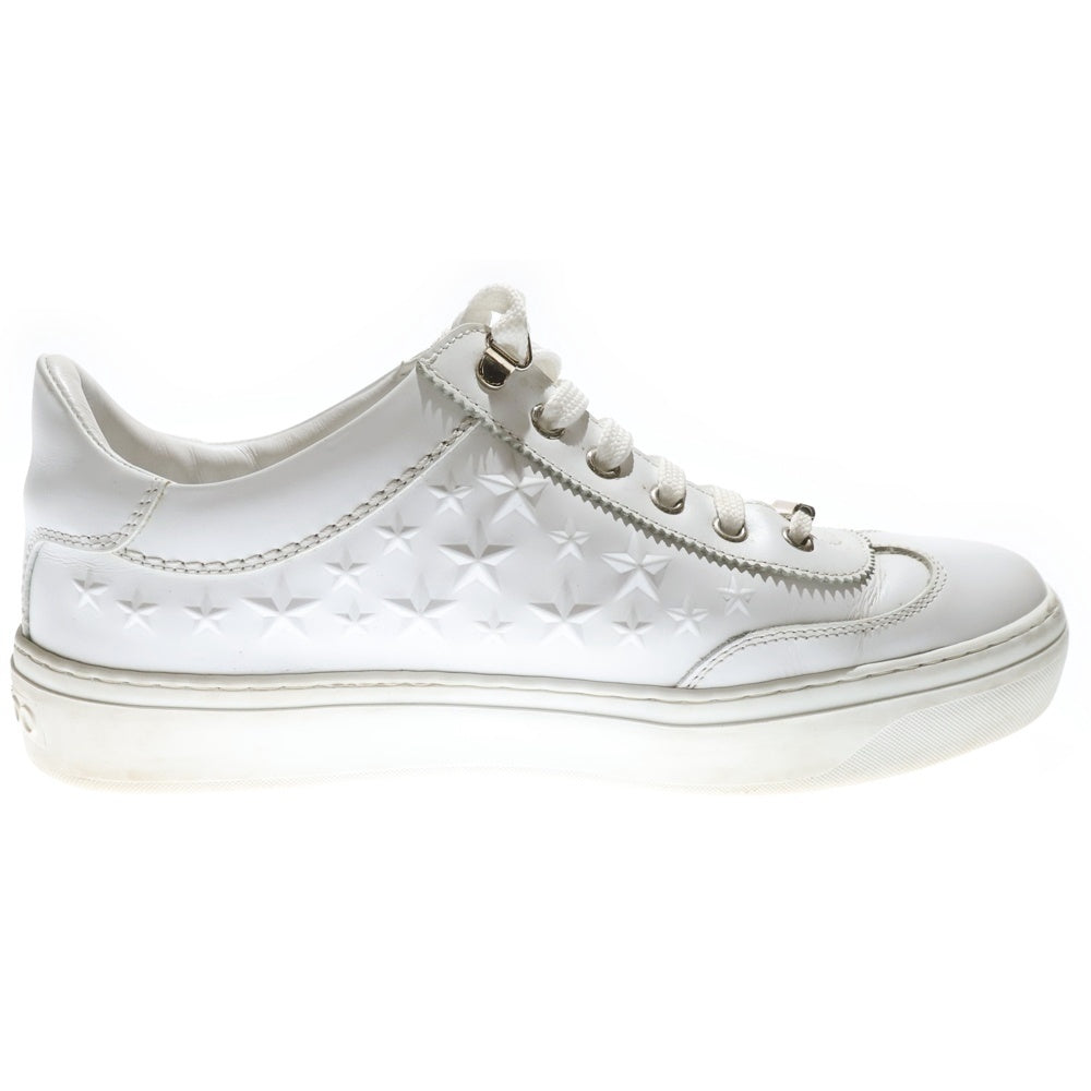 JIMMY CHOO(ジミーチュウ) スタースタッズ ローカットスニーカー ホワイト