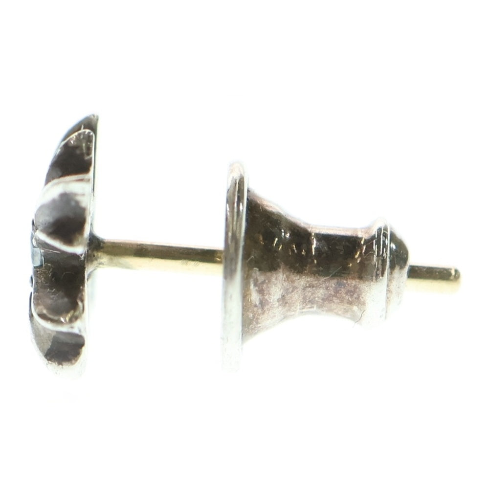 CHROME HEARTS(クロムハーツ) No2 CH PLS DIA CHプラス 1ダイヤ スタッドピアス シルバー BCA388