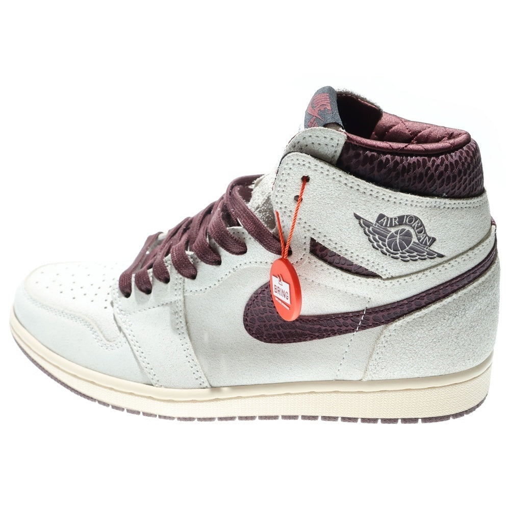 NIKE(ナイキ) ×A Ma Maniere AIR JORDAN1 RETRO HIGH OG SP DO7097-100 アママニエール エアジョーダン1 ハイカットスニーカー アイボリー US10/28cm