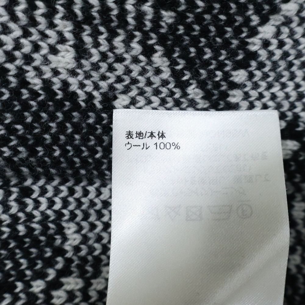 LOUIS VUITTON(ルイヴィトン) 23SS シスルジャガードウール ニットカーディガン ブラック RM231 H56 HON98W