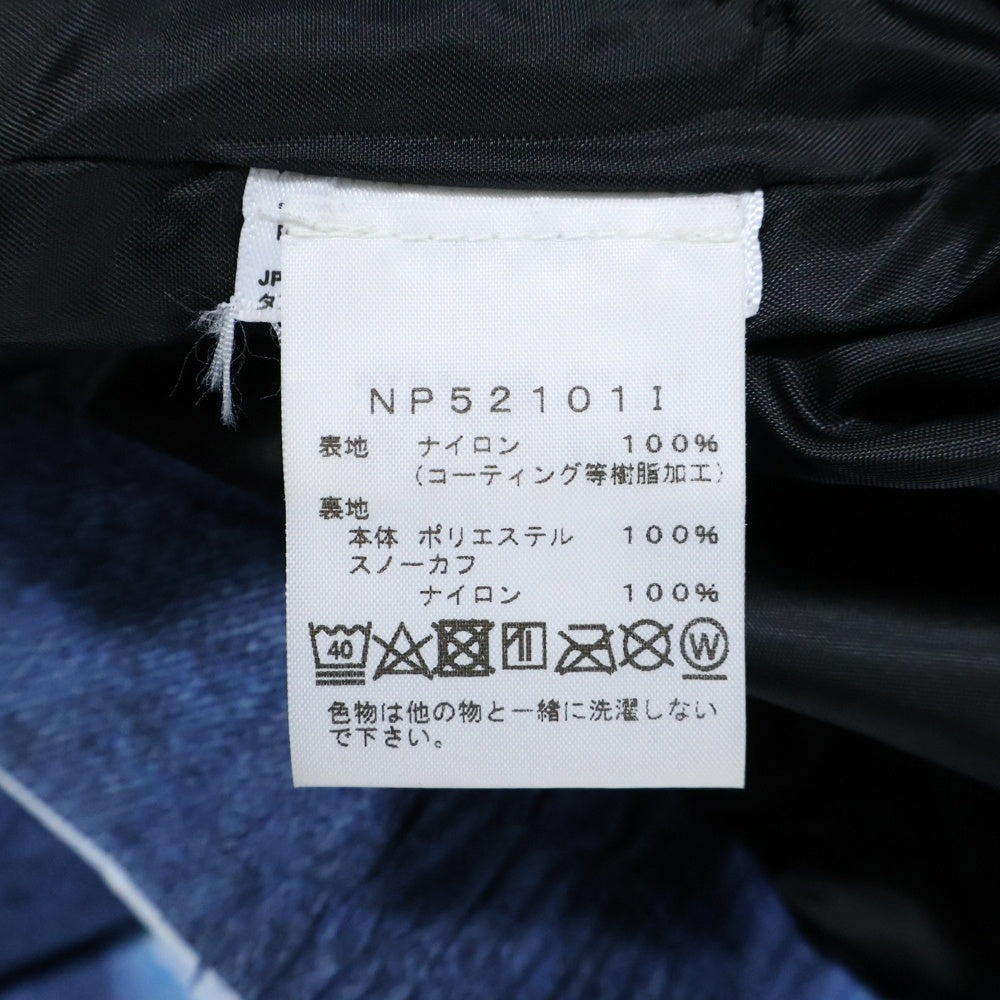 SUPREME(シュプリーム) 21AW ×THE NORTH FACE Bleached Denim Print Mountain Pant ブリーチ総柄プリントマウンテンパンツ ブルー NP52101I
