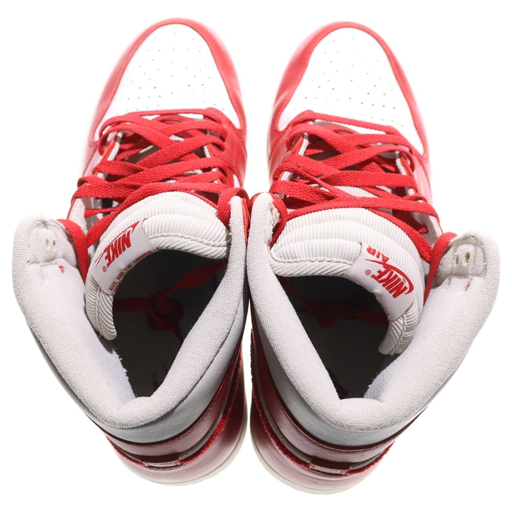 NIKE(ナイキ) WMNS AIR JORDAN1 RETRO HIGH OG DJ4891-061 ウィメンズ エアジョーダン1 レトロ ハイカットスニーカー レッド US12/29cm