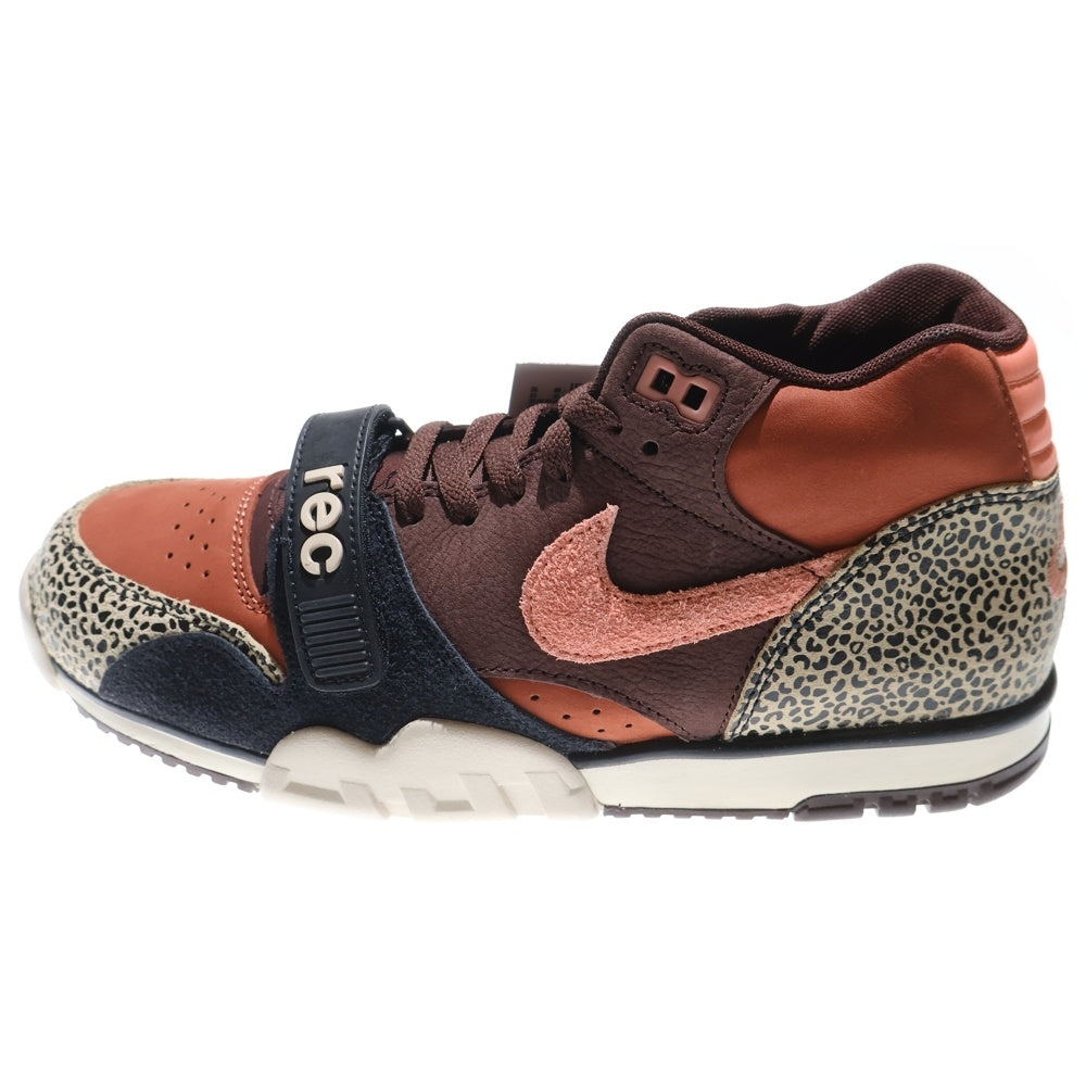 NIKE SB(ナイキエスビー) ×ARTS-REC AIR TRAINER 1 LIMESTONE IF0501-200 アーツレック エアトレーナー1 セサミ ミッドカットスニーカー ブラウン US8.5/26.5cm