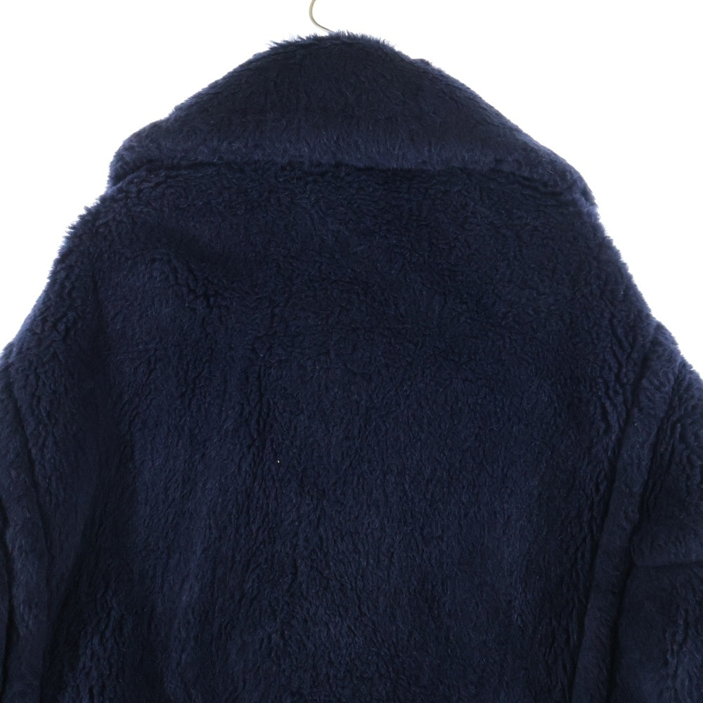 Max Mara(マックスマーラ) TEDDY BEAR ICON COAT テディベア ロング ボア コート ネイビー 101615036