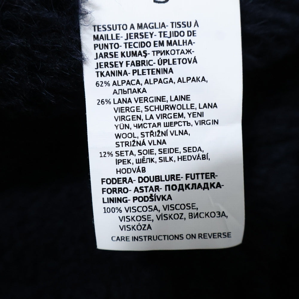 Max Mara(マックスマーラ) TEDDY BEAR ICON COAT テディベア ロング ボア コート ネイビー 101615036