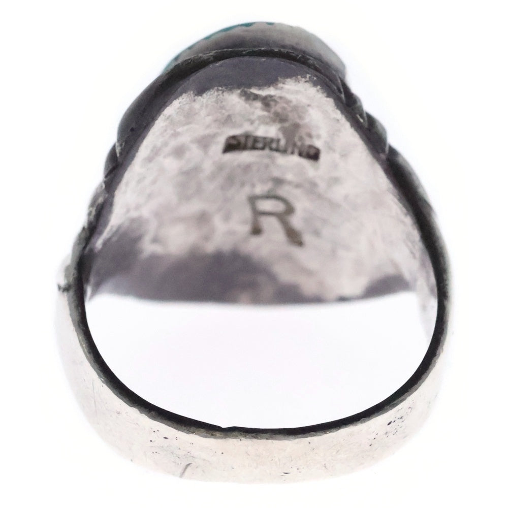 INDIAN JEWELRY(インディアンジュエリー) NAVAJO Silver Ring ナバホ族 ターコイズ シルバーリング シルバー