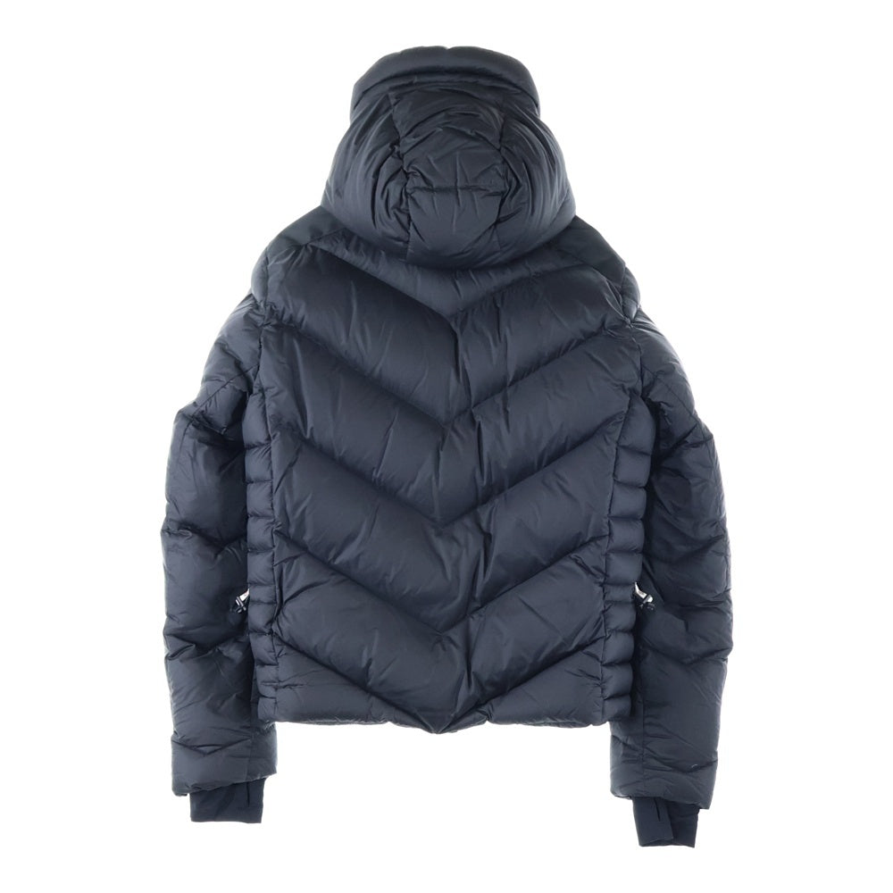 MONCLER GRENOBLE(モンクレールグルノーブル) BECKLER GIUBBOTTO A20974186305 53156 ロゴワッペン ダウンジャケット フーディー ブラック