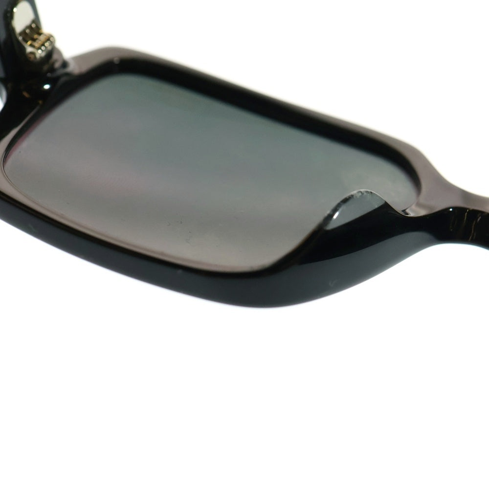 CHANEL(シャネル) スクエアシェイプ カラーレンズ サイドロゴ サングラス 眼鏡 アイウェア ブラック 5408-A