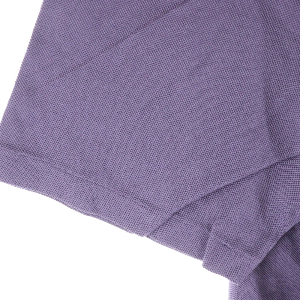 AURALEE(オーラリー) 22SS SUPER FINE COTTON SALT SHRINK PIQUE BIG TEE 鹿の子 クルーネック半袖tシャツカットソー パープル A22ST02EK