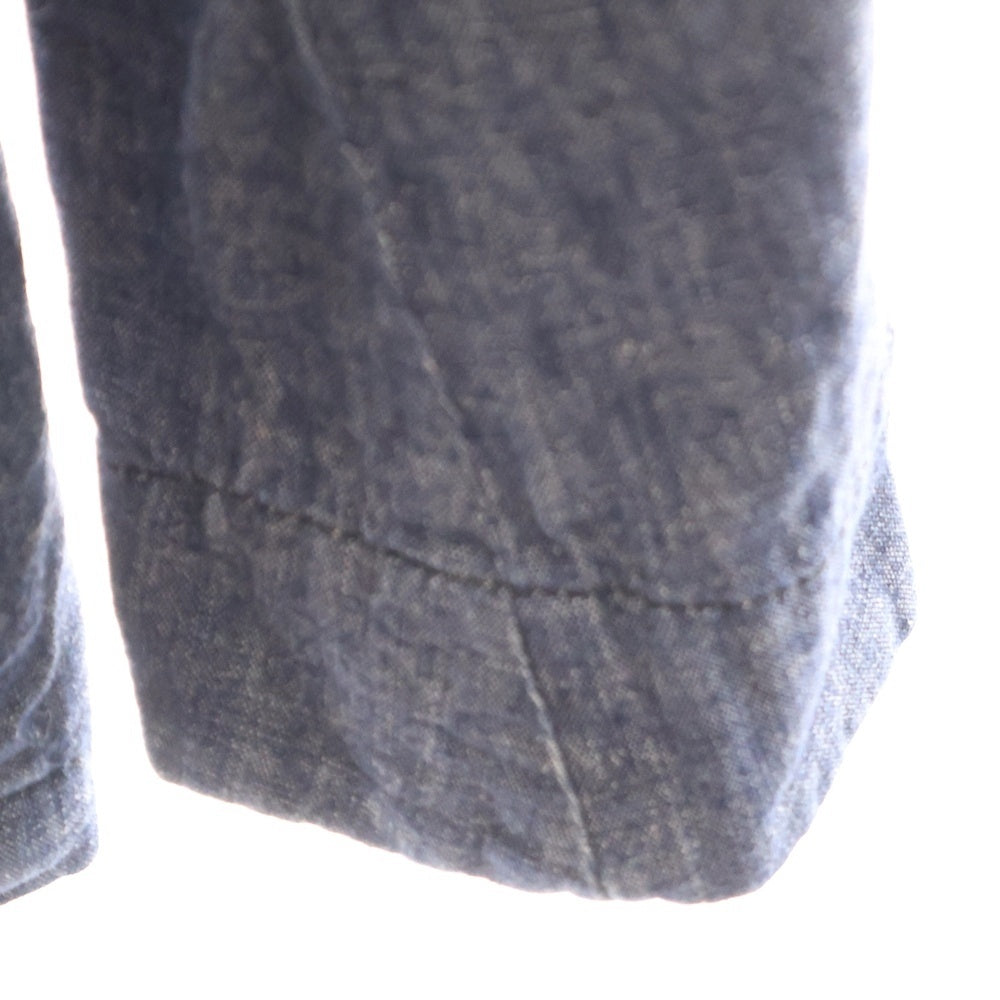 COMME CA DU MODE MEN(コムサデモードメン) デニム長袖シャツ インディゴ 07-12JI22
