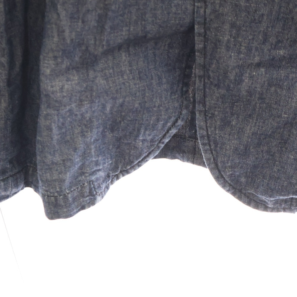 COMME CA DU MODE MEN(コムサデモードメン) デニム長袖シャツ インディゴ 07-12JI22