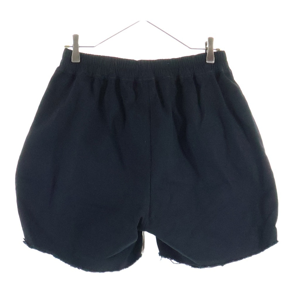 Rick Owens(リックオウエンス) 25SS BOXERS Shorts HOLLYWOOD期 RR01E5306-CVSD ボクサーズ ショーツ ダメージ加工 ハーフパンツ ブラック