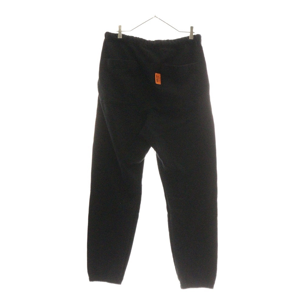 ALWAYS OUT OF STOCK(オールウェイズアウトオブストック) Sweat Pants ロゴ ウエストゴム スウェットパンツ ロングパンツ ブラック