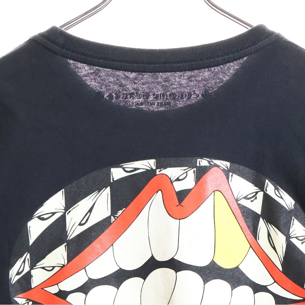CHROME HEARTS(クロムハーツ) ×MATTY BOY 99eyes Chomper L/S Tee ×マッティボーイ チョンパープリント長袖Tシャツ ブラック