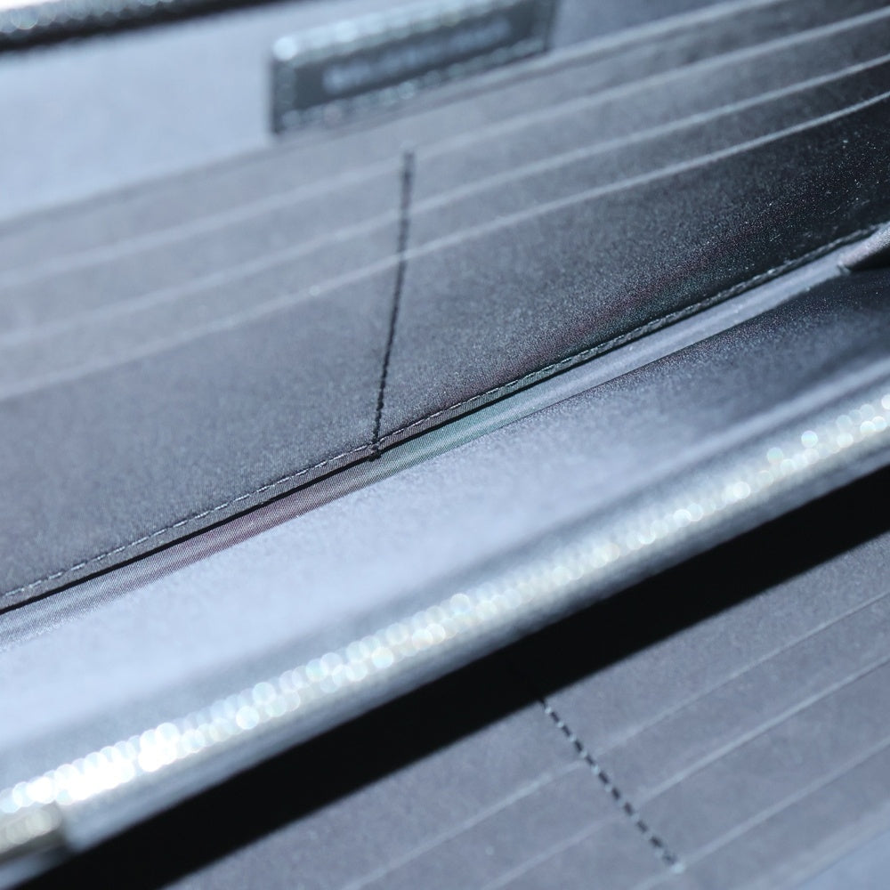 BALENCIAGA(バレンシアガ) LOGO SHOULDER WALLET ロゴ刺繍ショルダーウォレット ショルダーバッグ ブラック 638131