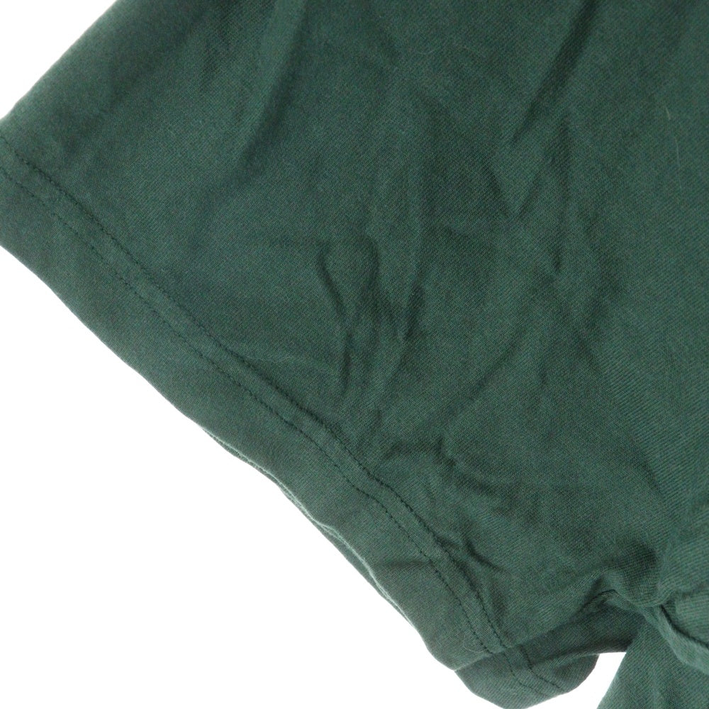 BALENCIAGA(バレンシアガ) 20SS UNISEX Print Tee フロントプリント レイヤード 半袖Tシャツ カットソー グリーン 657059 TKV97