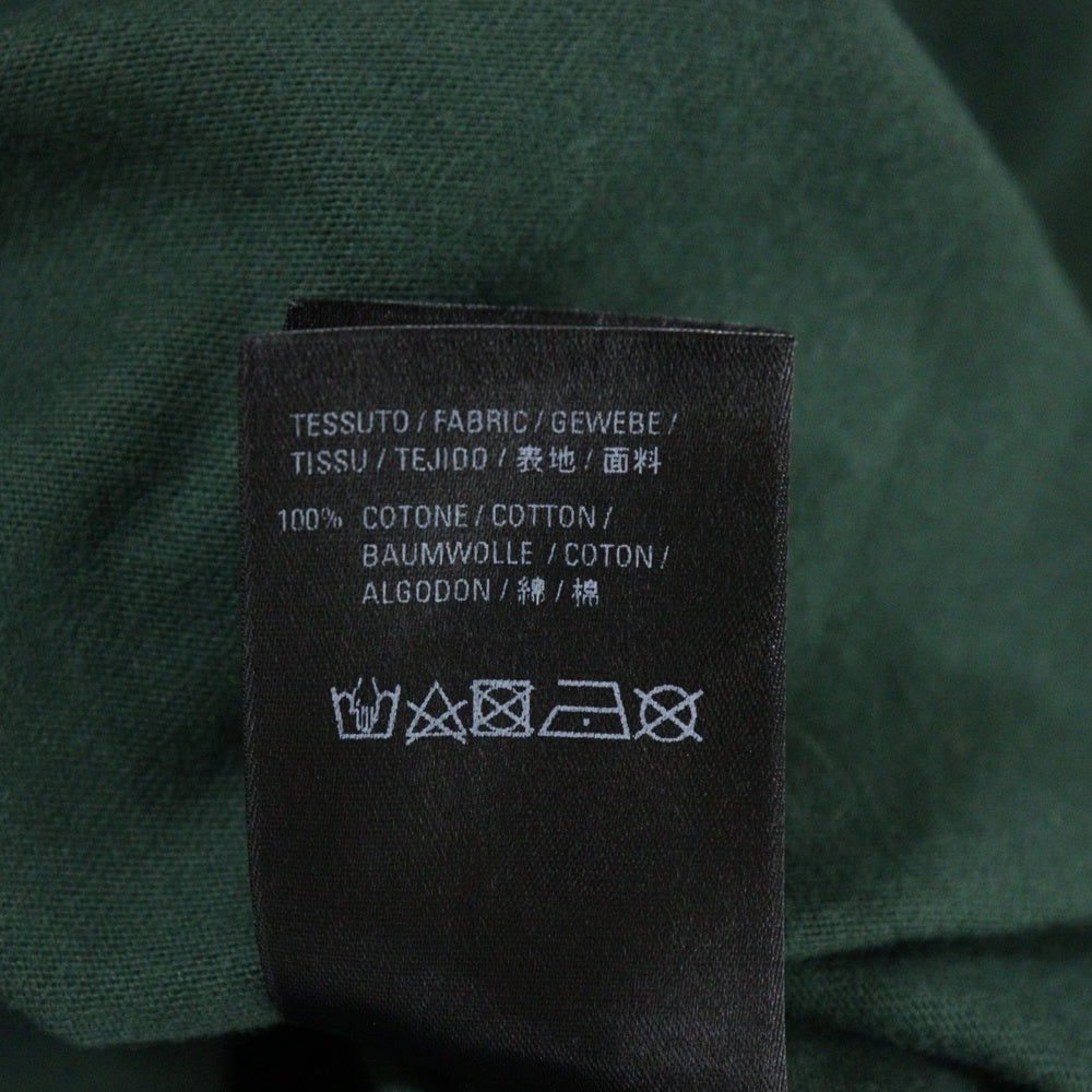 BALENCIAGA(バレンシアガ) 20SS UNISEX Print Tee フロントプリント レイヤード 半袖Tシャツ カットソー グリーン 657059 TKV97