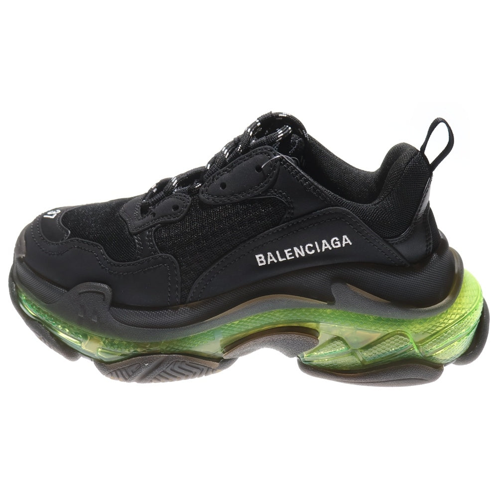 BALENCIAGA(バレンシアガ) TRIPLE S トリプルS ローカットスニーカー シューズ ブラック/グリーン 544351