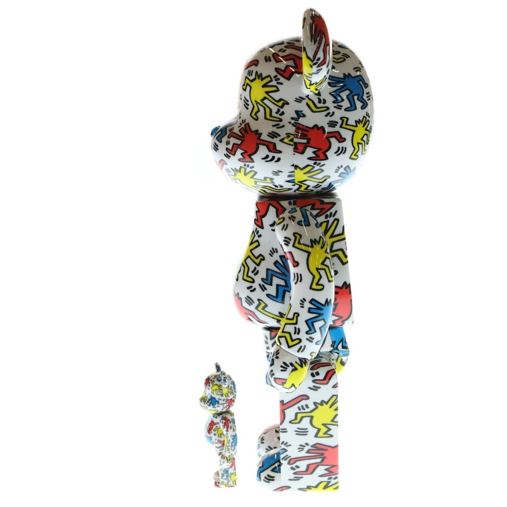 MEDICOM TOY(メディコムトイ) BE@RBRICK KEITH HARING 100% & 400% ベアブリック キースへリング フィギュア 人形 マルチカラー