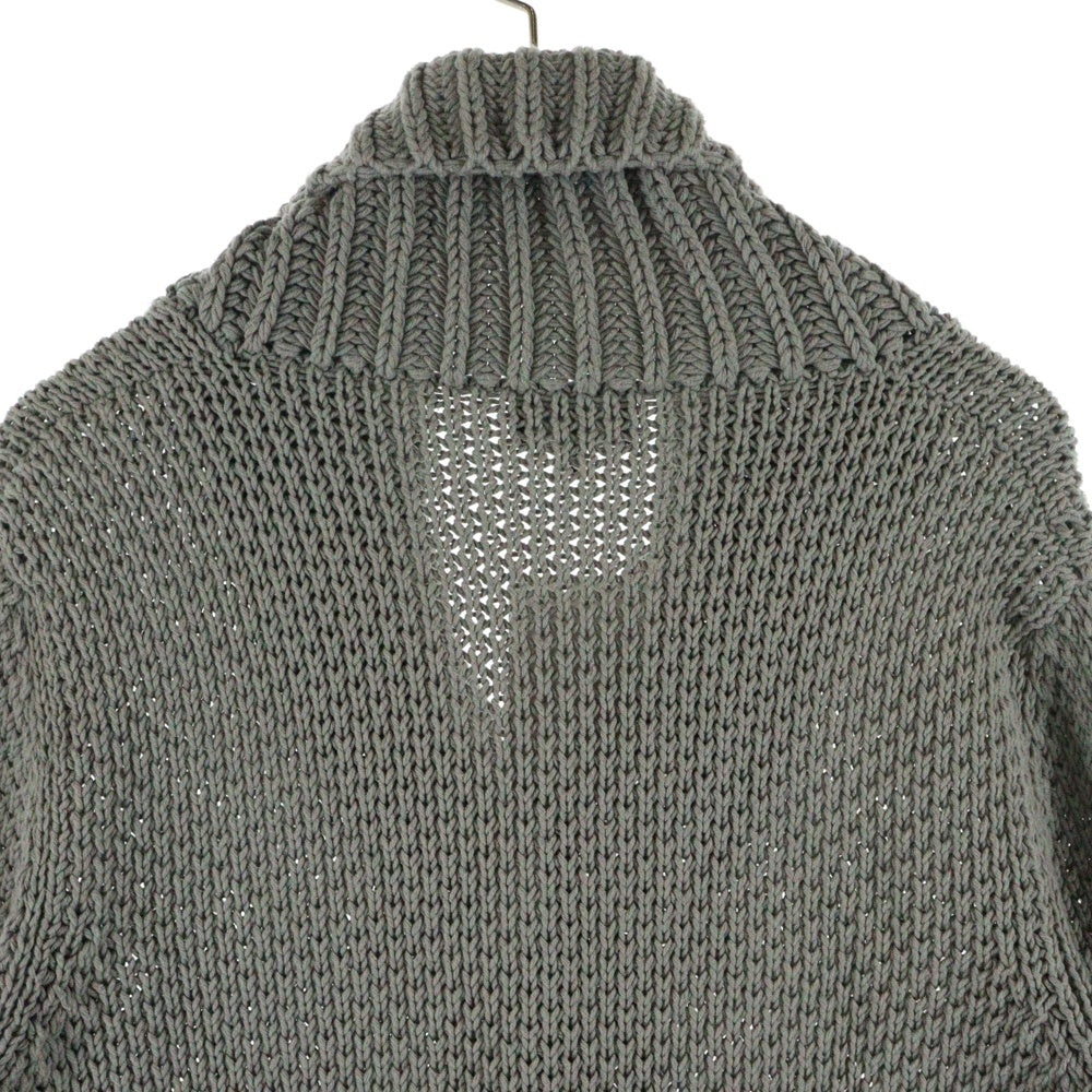 EMPORIO ARMANI(エンポリオアルマーニ) コットンカーディガン L1G01M L121M グレー