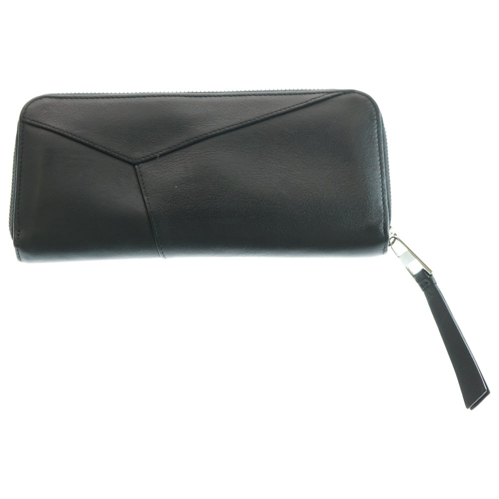 LOEWE(ロエベ) パズルジップ ラウンドウォレット 長財布 ブラック 262431
