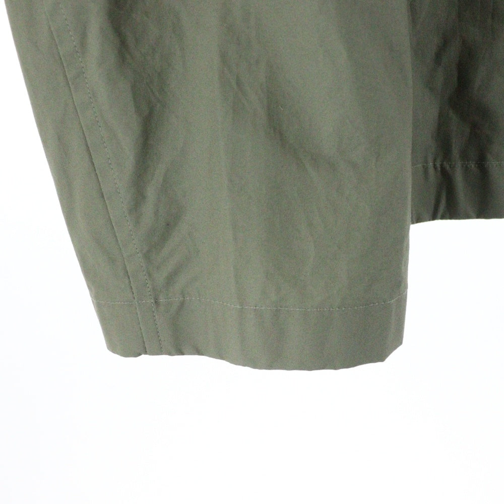 JIL SANDER(ジルサンダー) 23SS W BLOUSON 03 PNT J23BN0003 バックロゴ コットンポプリンコーチジャケット カーキ