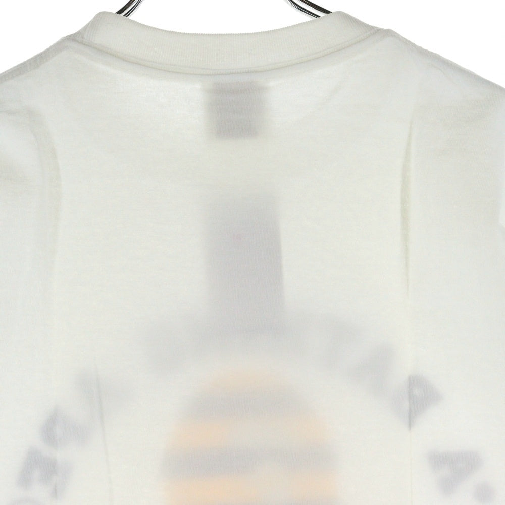 A BATHING APE(アベイシングエイプ) ×HANSHIN Tigers MTE-00306 ×阪神タイガース クルーネック半袖Tシャツカットソー ホワイト