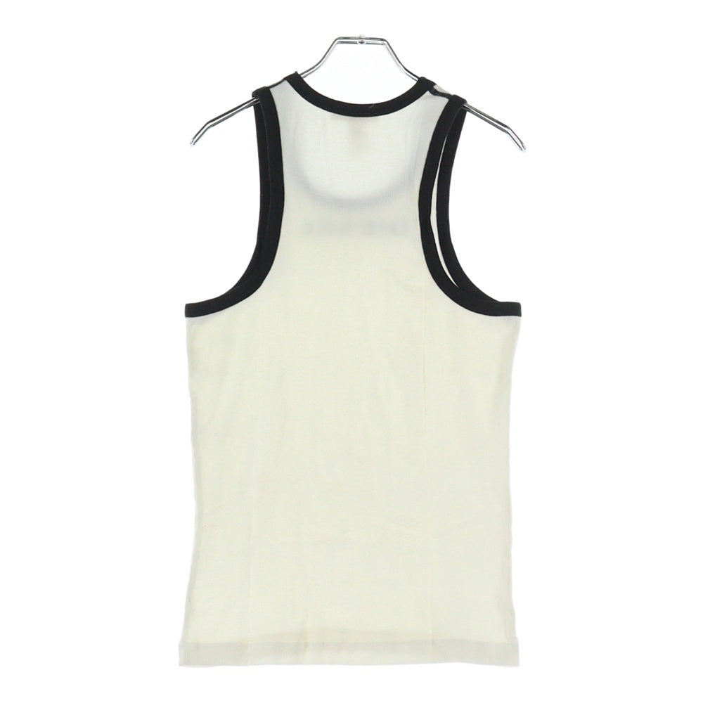 DIESEL(ディーゼル) LOGO PRINT TANK TOP ロゴプリントタンクトップ ホワイト