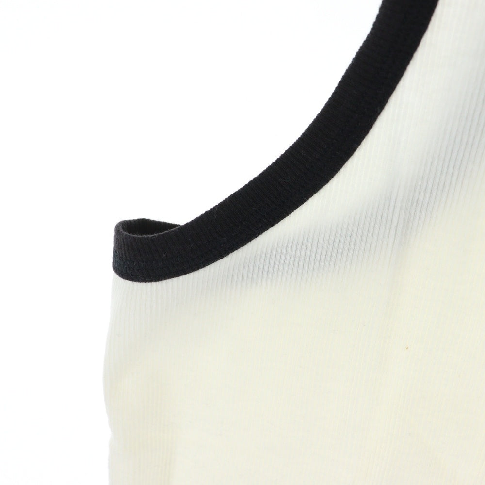 DIESEL(ディーゼル) LOGO PRINT TANK TOP ロゴプリントタンクトップ ホワイト