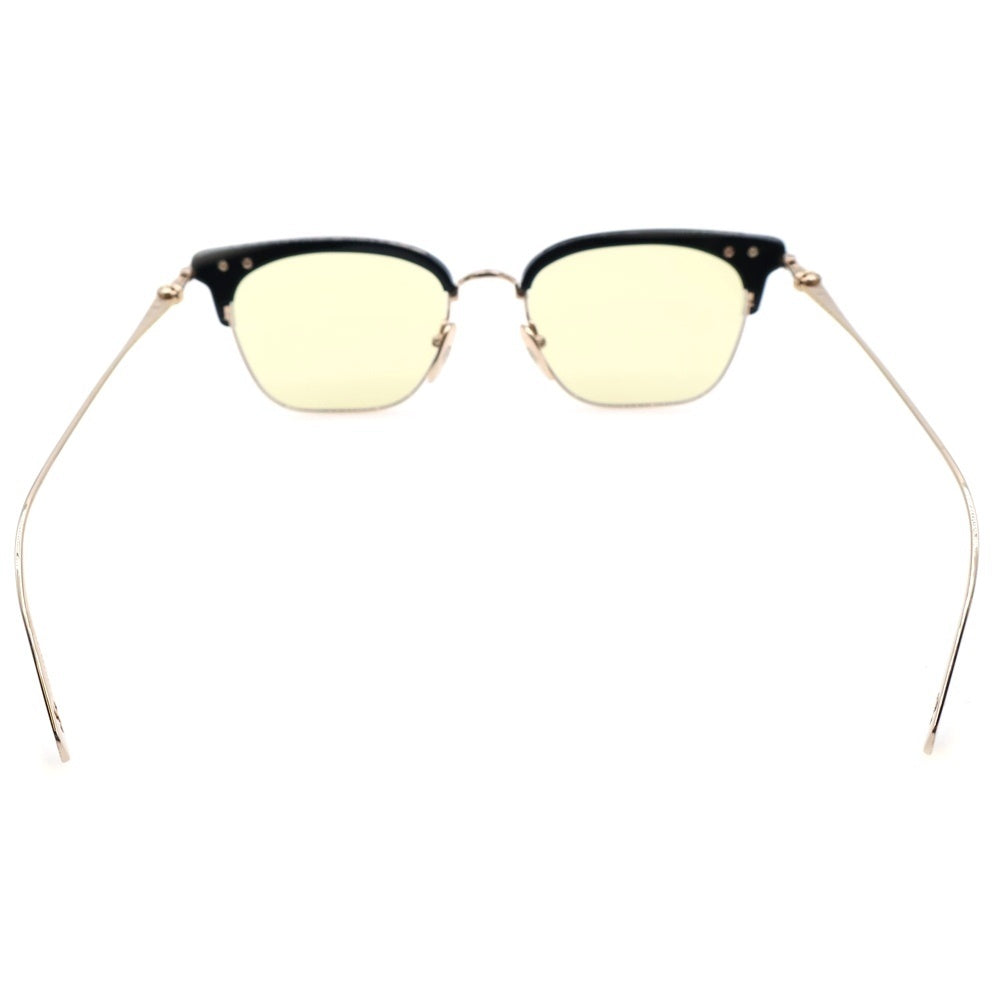 CHROME HEARTS(クロムハーツ) SLUNTRADICTION ウェリントンサングラス 眼鏡 アイウェア カラーレンズ ブラック/ゴールド