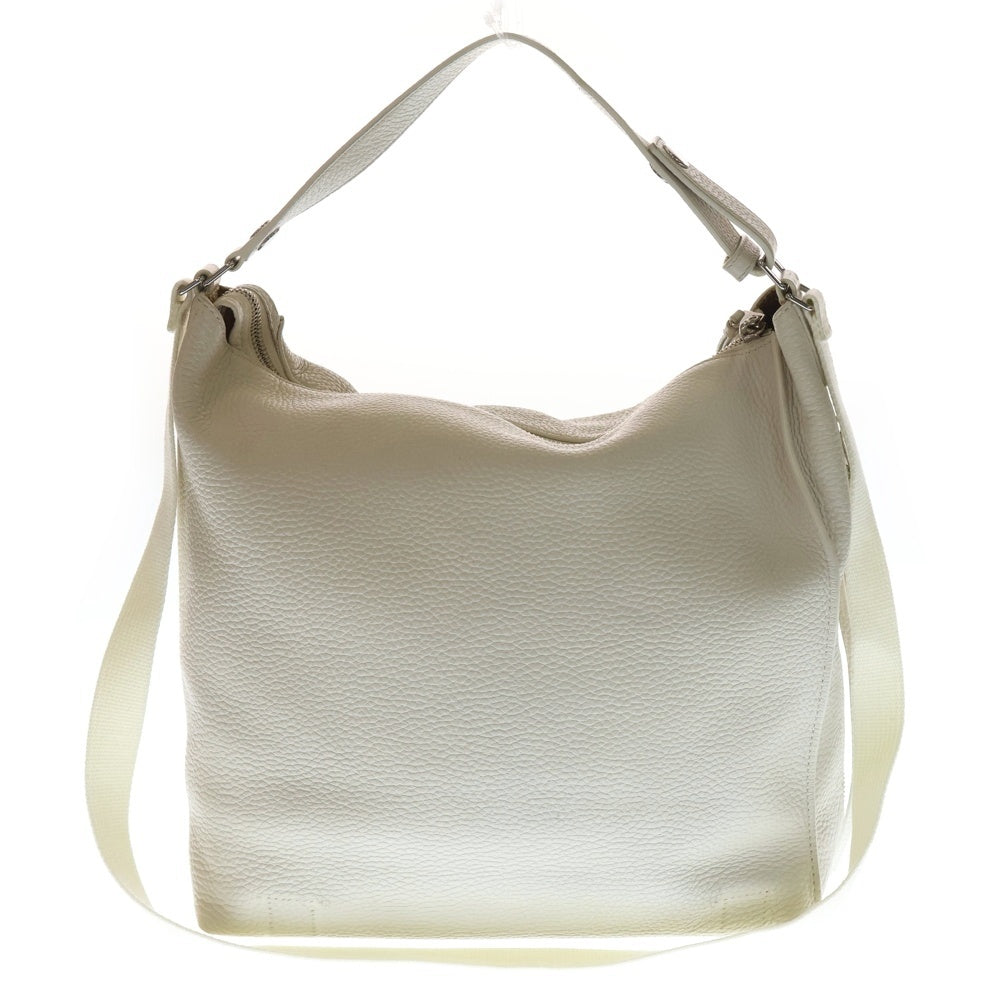 ALLSAINTS(オールセインツ) レザーショルダーバッグ ハンドバッグ ホワイト