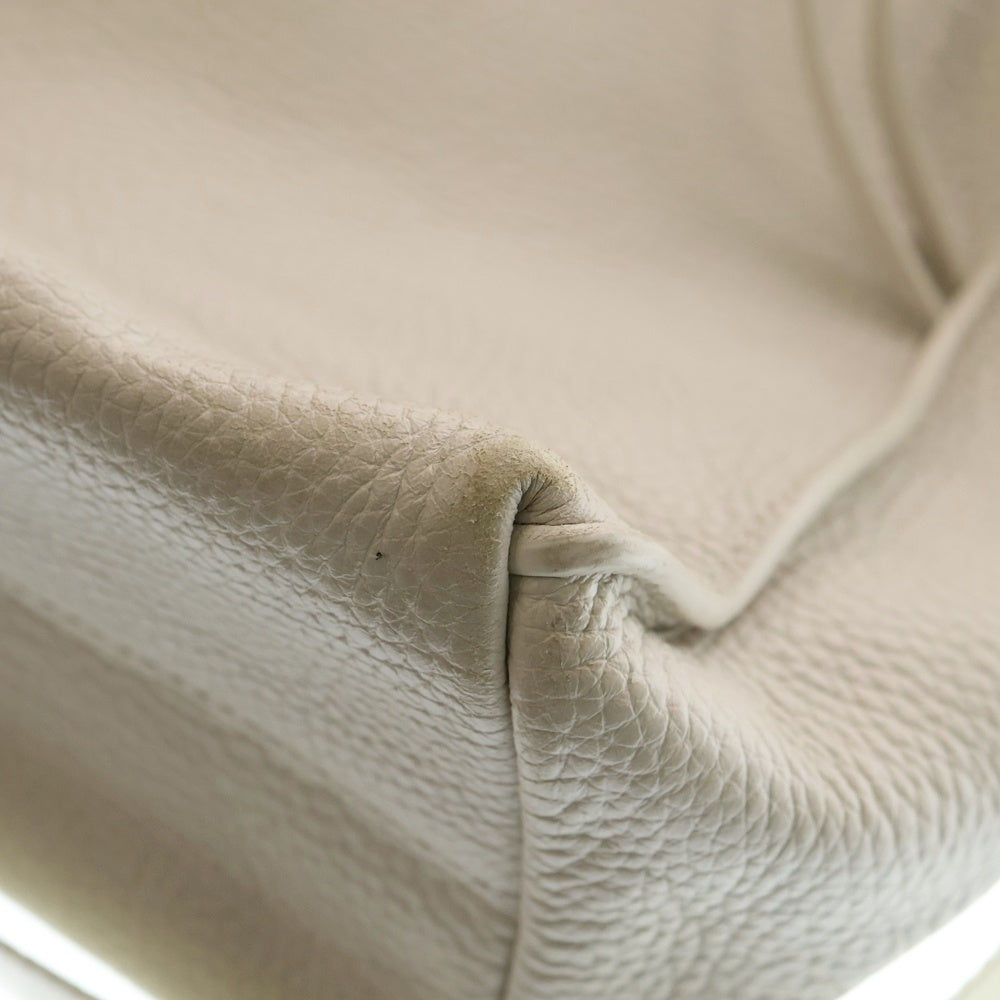 ALLSAINTS(オールセインツ) レザーショルダーバッグ ハンドバッグ ホワイト