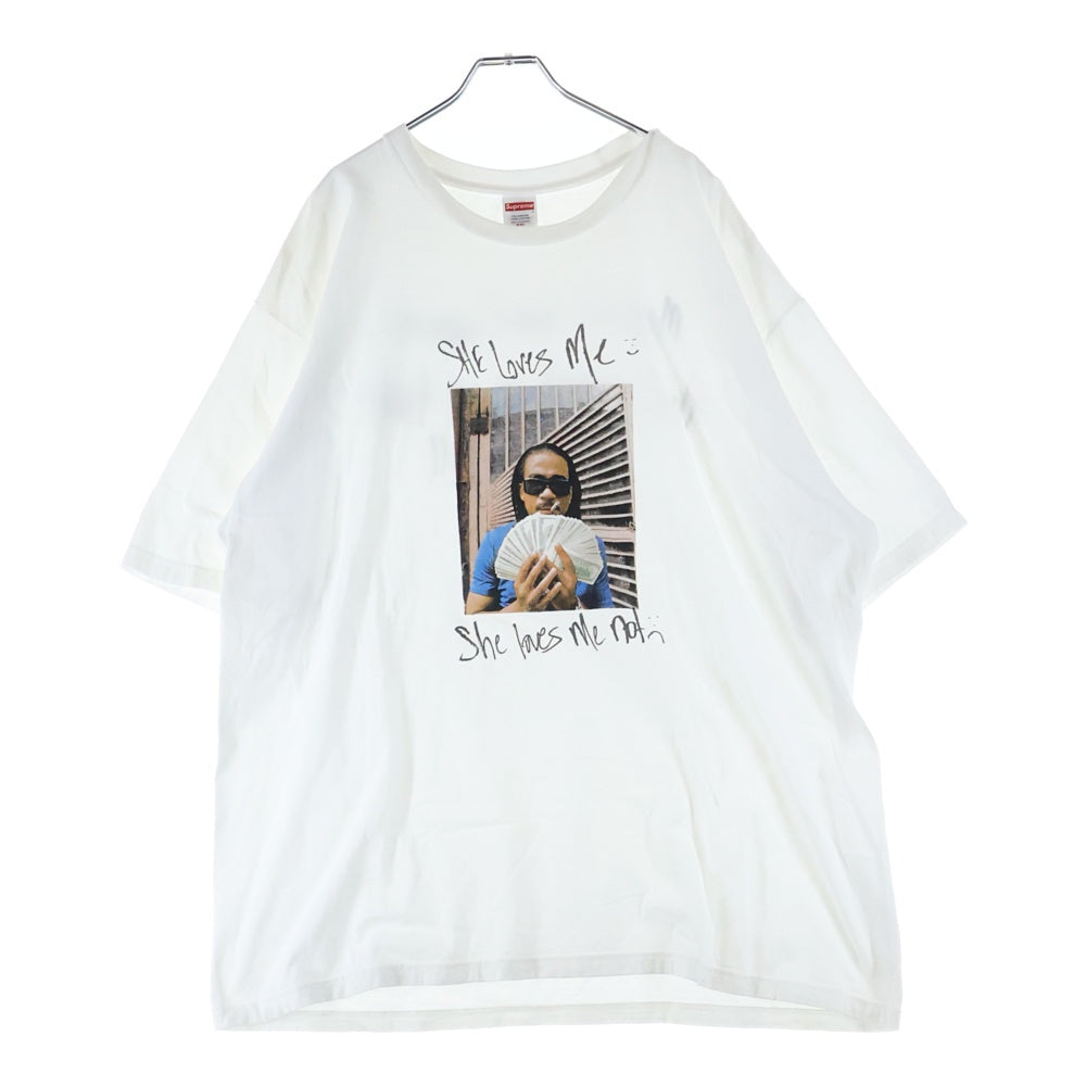 SUPREME(シュプリーム) 25SS Max B Tee マックスビー フォトプリント半袖Tシャツ ホワイト