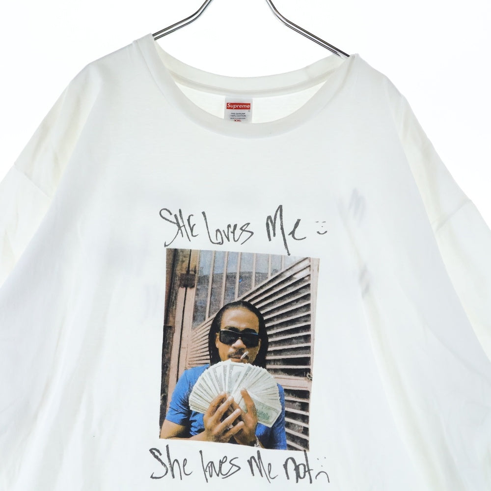 SUPREME(シュプリーム) 25SS Max B Tee マックスビー フォトプリント半袖Tシャツ ホワイト