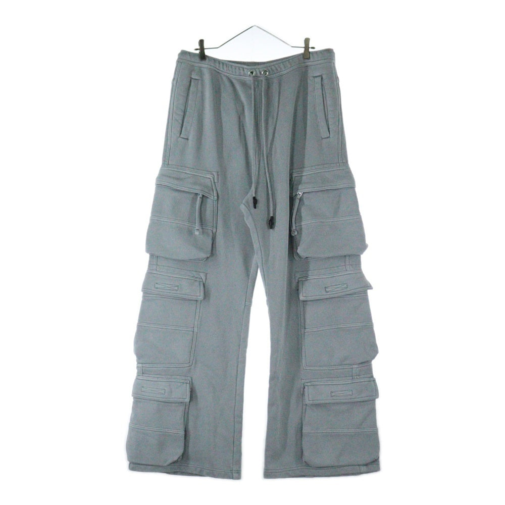 BREATH(ブレス) 25AW FADE TRIPLE CARGO PANTS BR25AW-P1002 フェードトリプルカーゴスウェットパンツ グレー