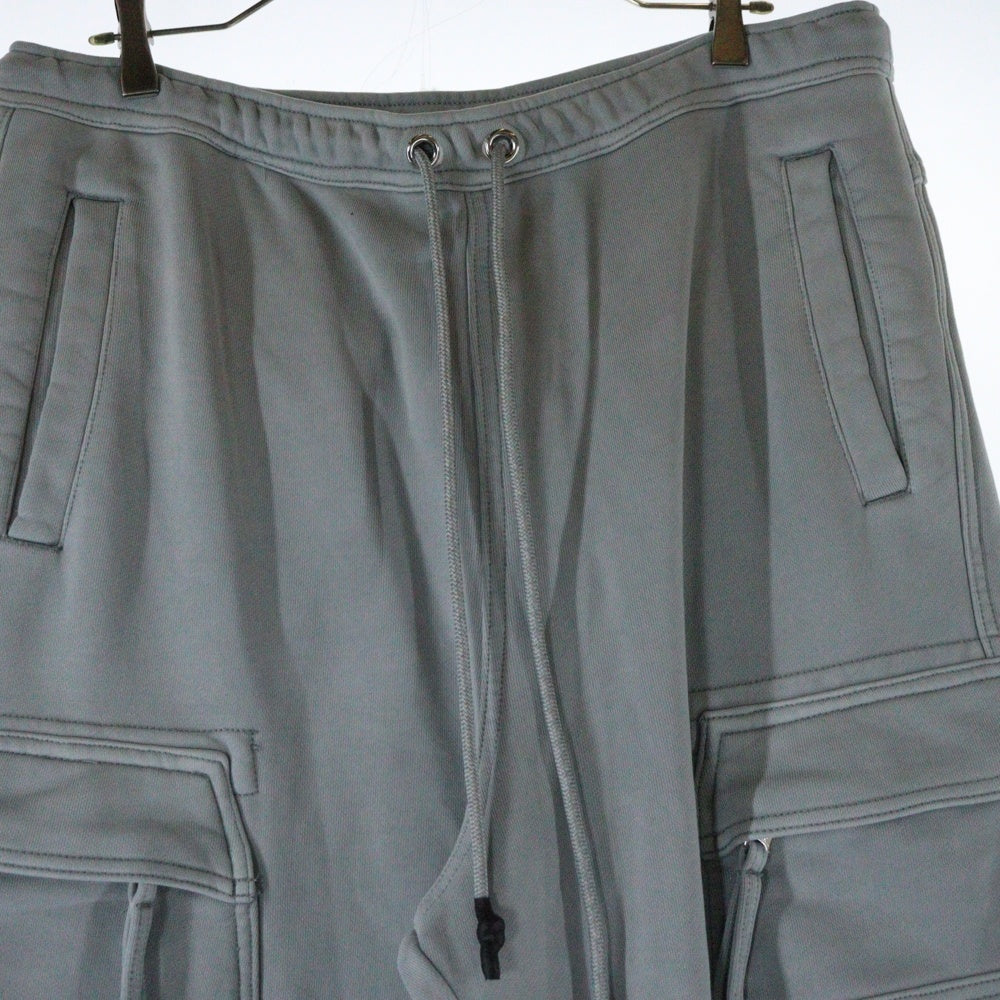 BREATH(ブレス) 25AW FADE TRIPLE CARGO PANTS BR25AW-P1002 フェードトリプルカーゴスウェットパンツ グレー