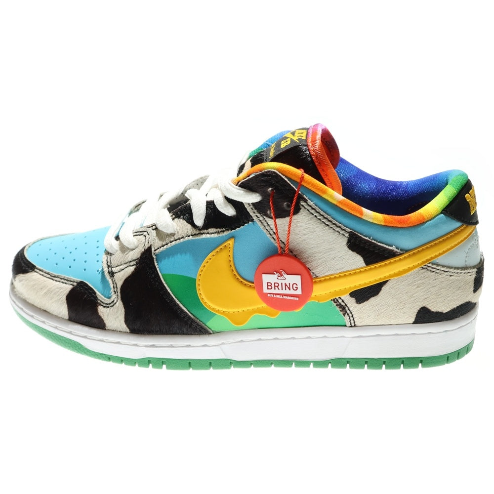 NIKE SB(ナイキエスビー) DUNK LOW BEN & JERRY'S CHUNKY DUNKY CU3244-100 ダンクローチャンキーダンキー ローカットスニーカー ブルー/グリーン/ホワイト US8/26cm