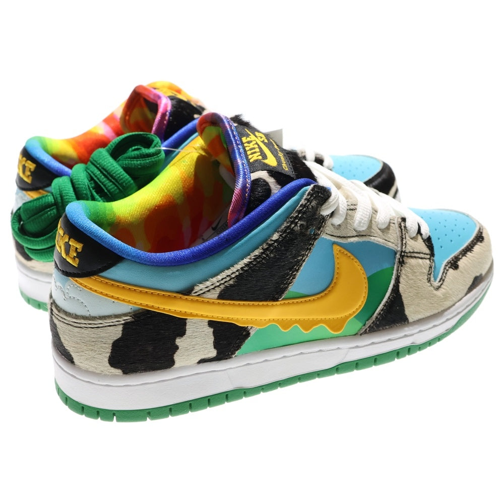 NIKE SB(ナイキエスビー) DUNK LOW BEN & JERRY'S CHUNKY DUNKY CU3244-100 ダンクローチャンキーダンキー ローカットスニーカー ブルー/グリーン/ホワイト US8/26cm