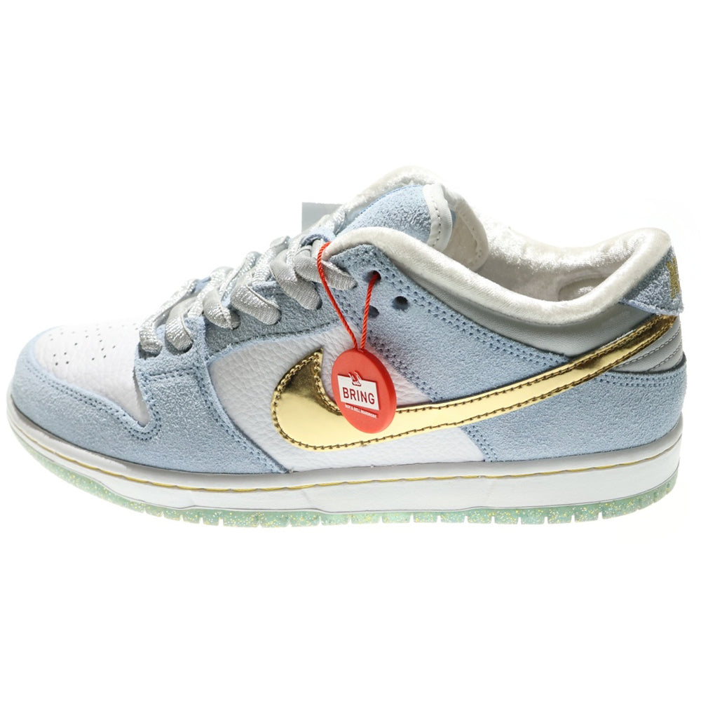 NIKE SB(ナイキエスビー) DUNK LOW SEAN CLIVER SB DC9936-100 ダンクロー ショーンクライバー ローカットスニーカー シューズ ホワイト/ブルー US9/27cm