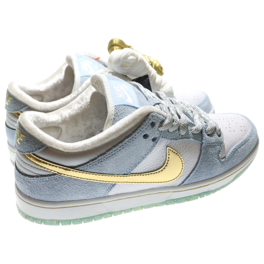 NIKE SB(ナイキエスビー) DUNK LOW SEAN CLIVER SB DC9936-100 ダンクロー ショーンクライバー ローカットスニーカー シューズ ホワイト/ブルー US9/27cm