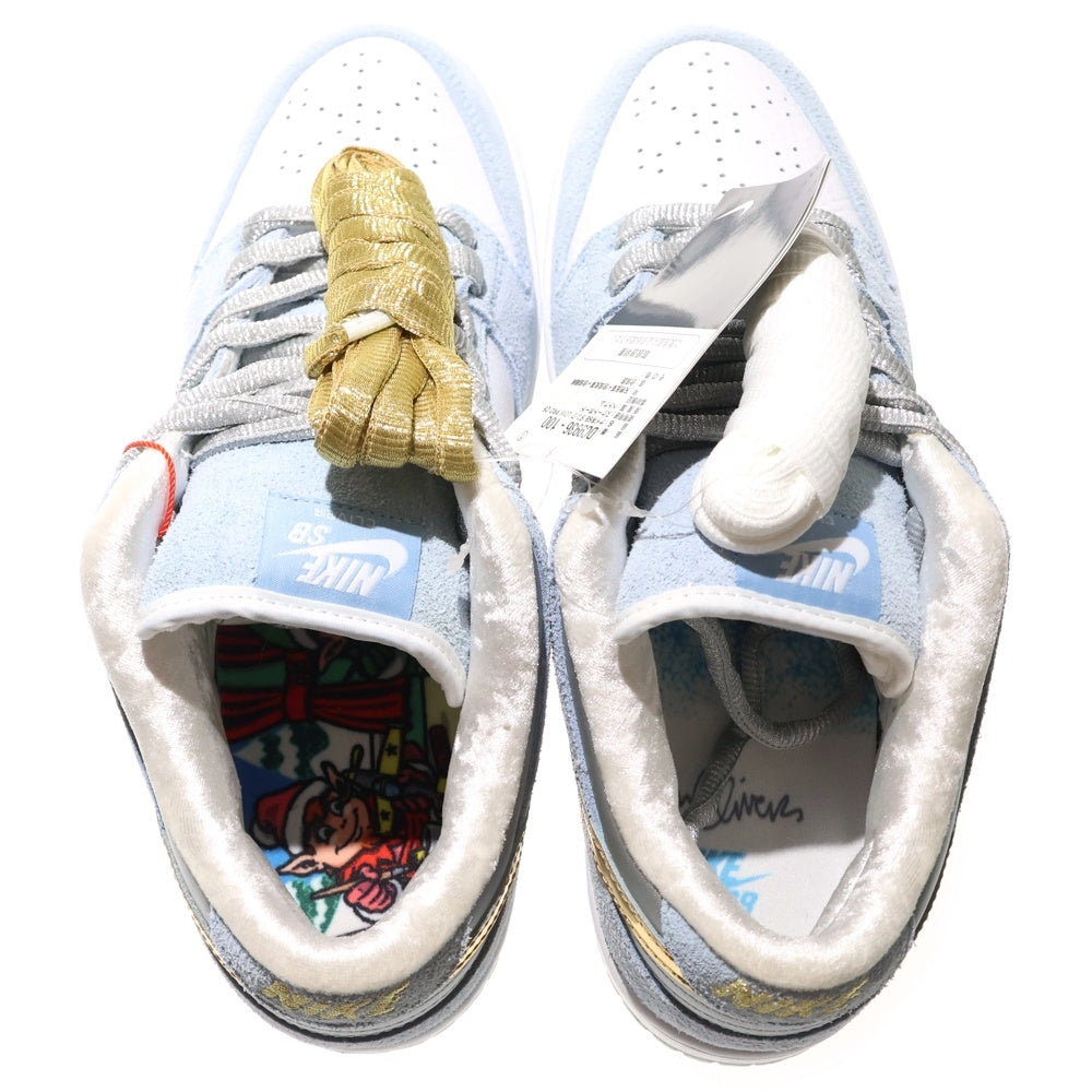 NIKE SB(ナイキエスビー) DUNK LOW SEAN CLIVER SB DC9936-100 ダンクロー ショーンクライバー ローカットスニーカー シューズ ホワイト/ブルー US9/27cm