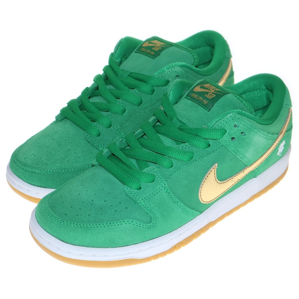 NIKE SB(ナイキエスビー) DUNK LOW PRO St. Patrick's Day BQ6817-303 ダンク セントパトリックデー ローカットスニーカー グリーン US9/27.0cm