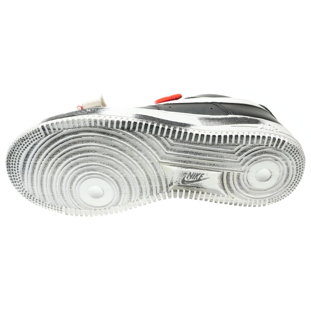 NIKE(ナイキ) ×PEACEMINUSONE AIR FORCE 1 LOW PARA NOISE AQ3692-001 ピースマイナスワン エアフォース1 パラノイズ ローカットスニーカー ブラック US8/26cm