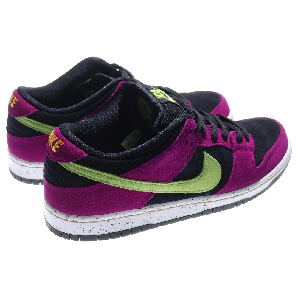 NIKE SB(ナイキエスビー) SB DUNK LOW PRO RED PLUM BQ6817-501 ダンク レッドプラム ローカットスニーカー パープル/ブラック US8/26cm