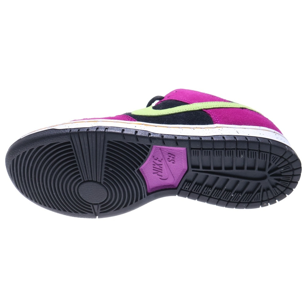 NIKE SB(ナイキエスビー) SB DUNK LOW PRO RED PLUM BQ6817-501 ダンク レッドプラム ローカットスニーカー パープル/ブラック US8/26cm